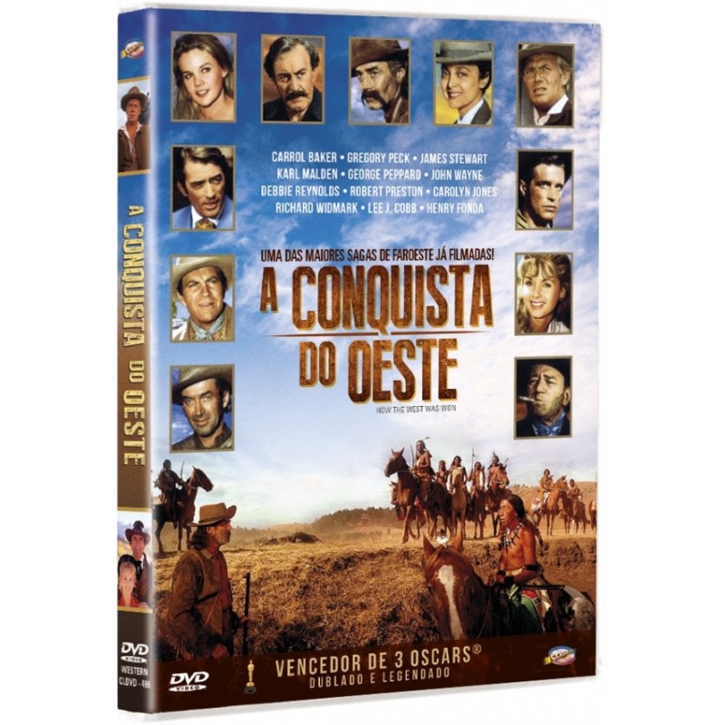 DVD A Conquista do Oeste